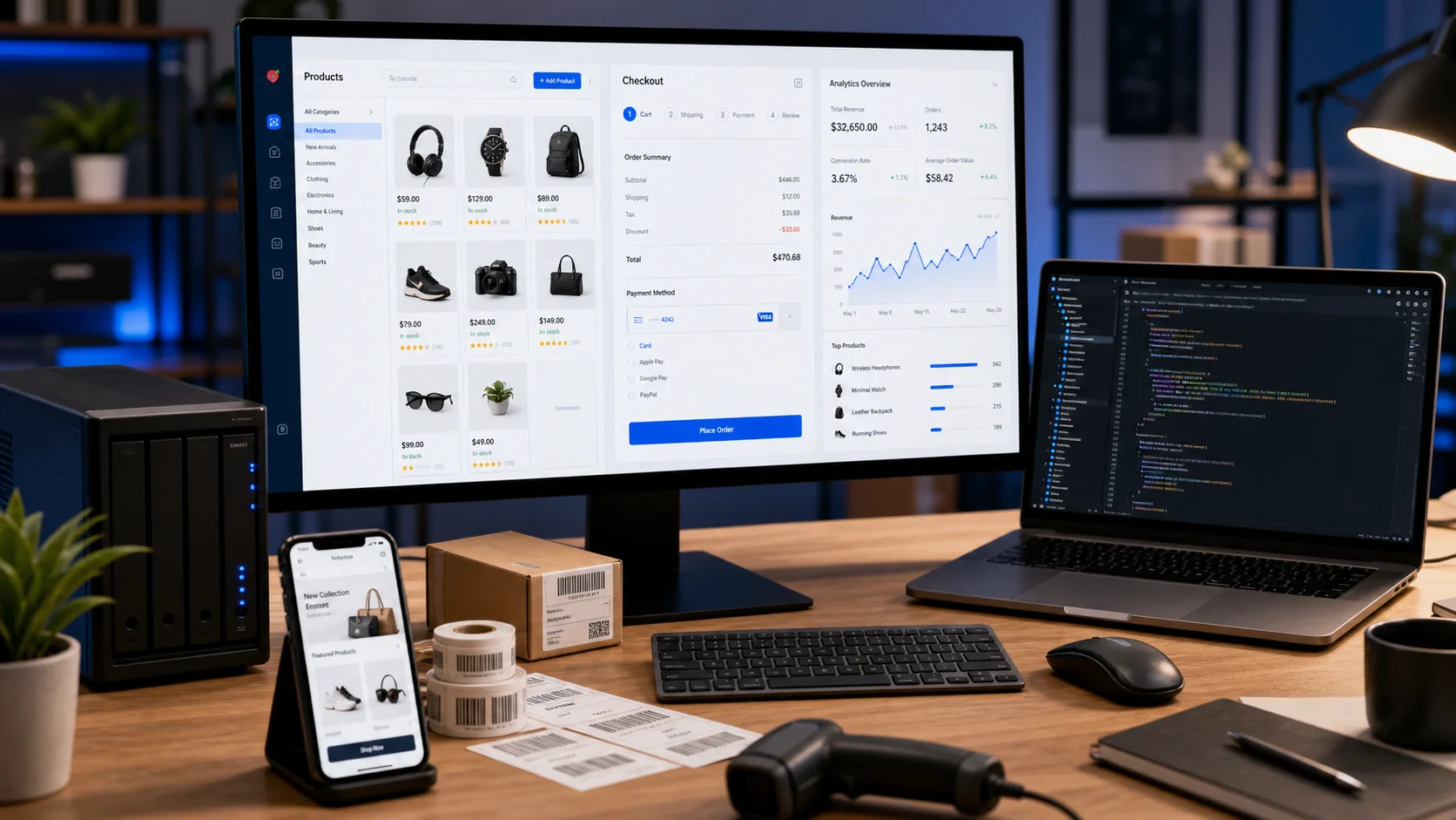 Creare Magazin Online Timișoara | Ecommerce Personalizat - servicii digitale BrandWave pentru Timișoara