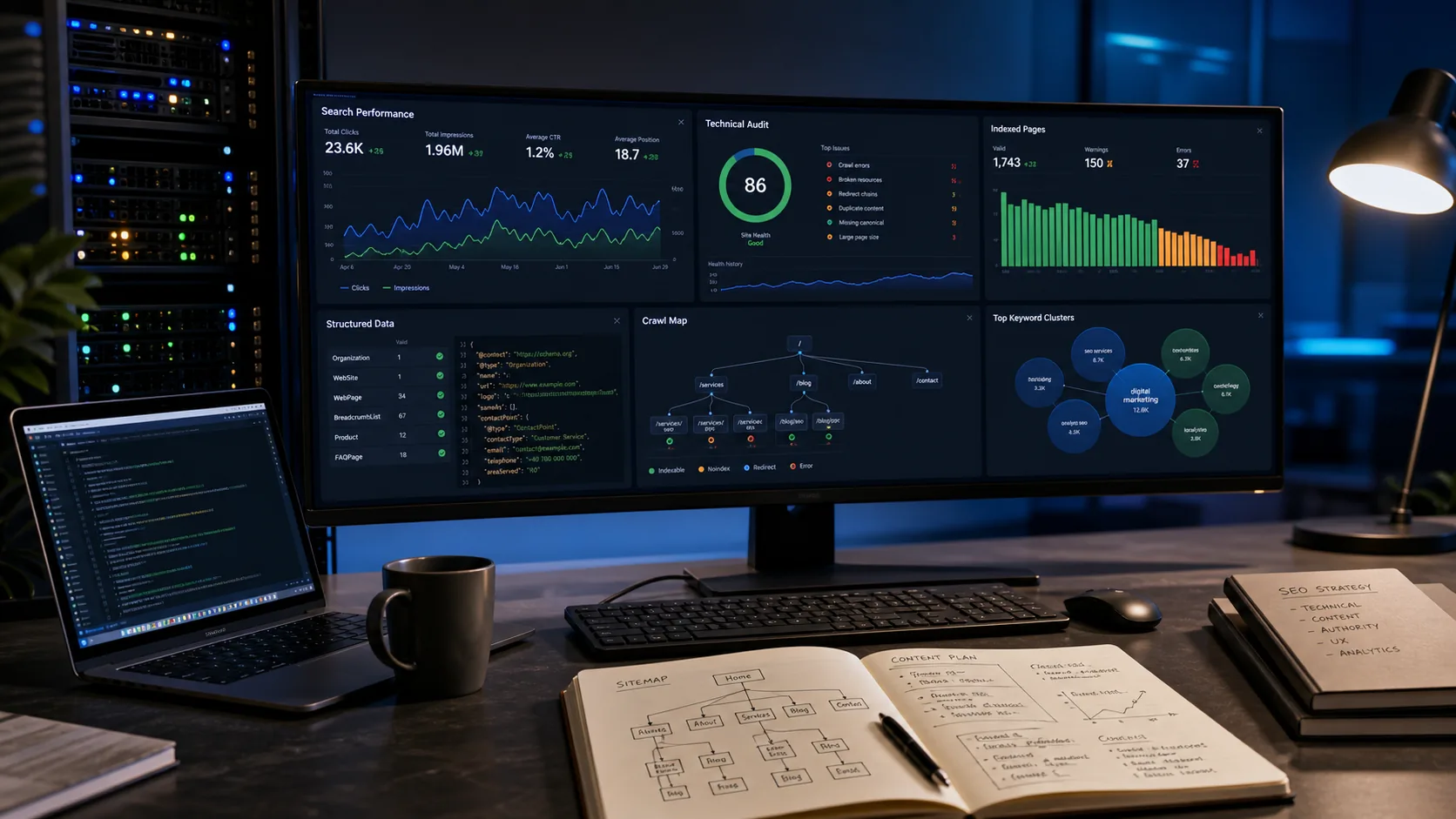 Optimizare SEO Premium BrandWave - Vizibilitate organică