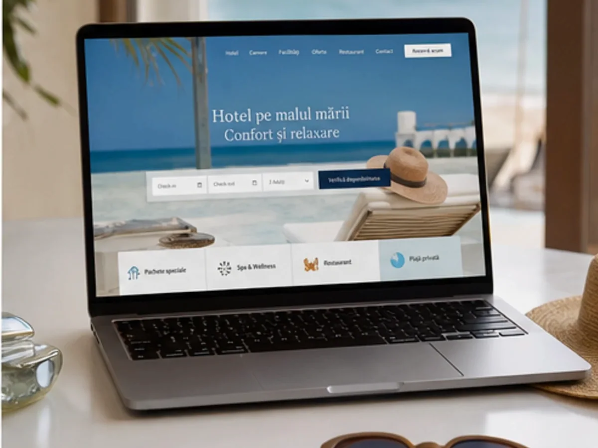 Platformă de cazare și apartamente - model de site pentru agenții de turism - Creare site agenție de turism