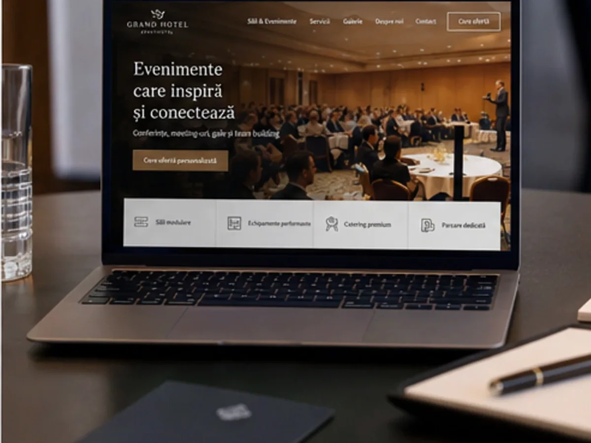 Agenție pentru vacanțe personalizate - model de site pentru agenții de turism - Creare site agenție de turism