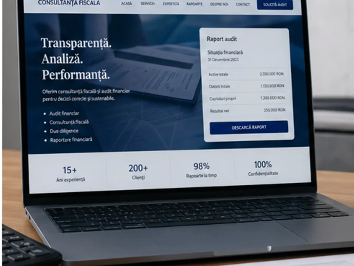 Site cu servicii pentru brokeri de asigurări - model de site pentru brokeri de asigurări - Creare site broker asigurări
