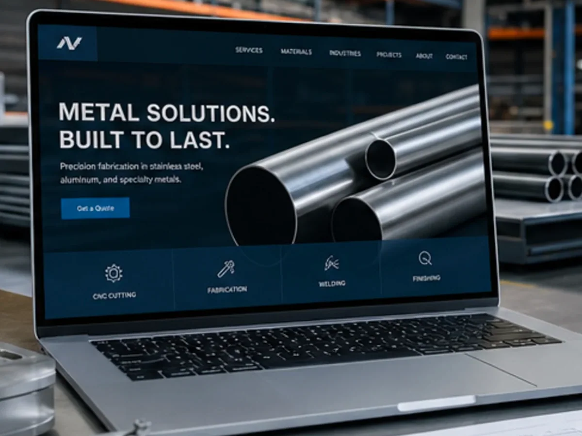 Site cu servicii pentru firme de confecții metalice - model de site pentru firme de confecții metalice - Creare site confecții metalice
