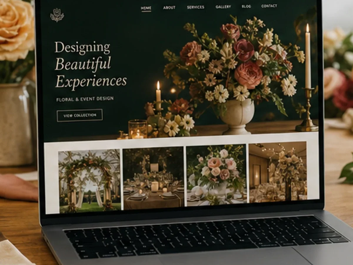 Site rapid pe mobil pentru decorațiuni evenimente - model de site pentru firme de decorațiuni evenimente - Creare site decorațiuni evenimente