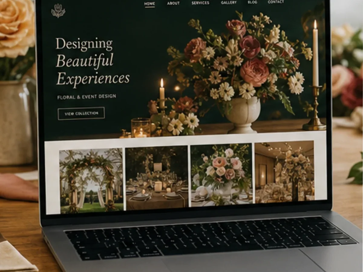 Site cu servicii pentru firme de decorațiuni evenimente - model de site pentru firme de decorațiuni evenimente - Creare site decorațiuni evenimente