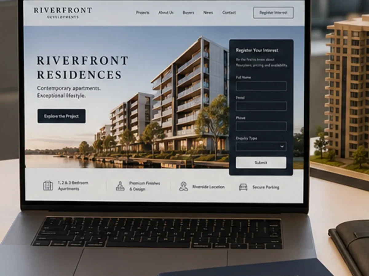 Site rapid pe mobil pentru dezvoltator imobiliar - model de site pentru dezvoltatori imobiliari - Creare site dezvoltator imobiliar