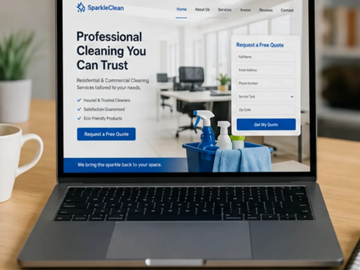 Site de încredere pentru firmă curățenie - model de site pentru firme de curățenie - Creare site firmă curățenie