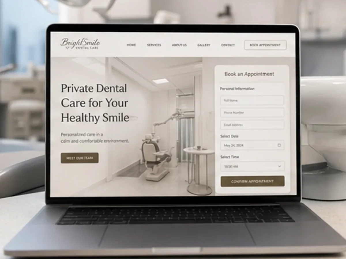 Implantologie și chirurgie - model de site pentru cabinete stomatologice - Creare site medic stomatolog