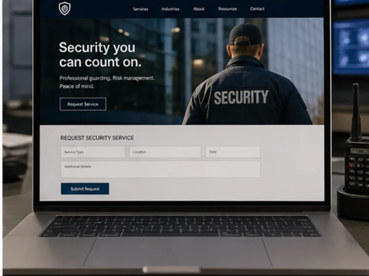 Site de încredere pentru pază și securitate - model de site pentru firme de pază și securitate - Creare site pază și securitate