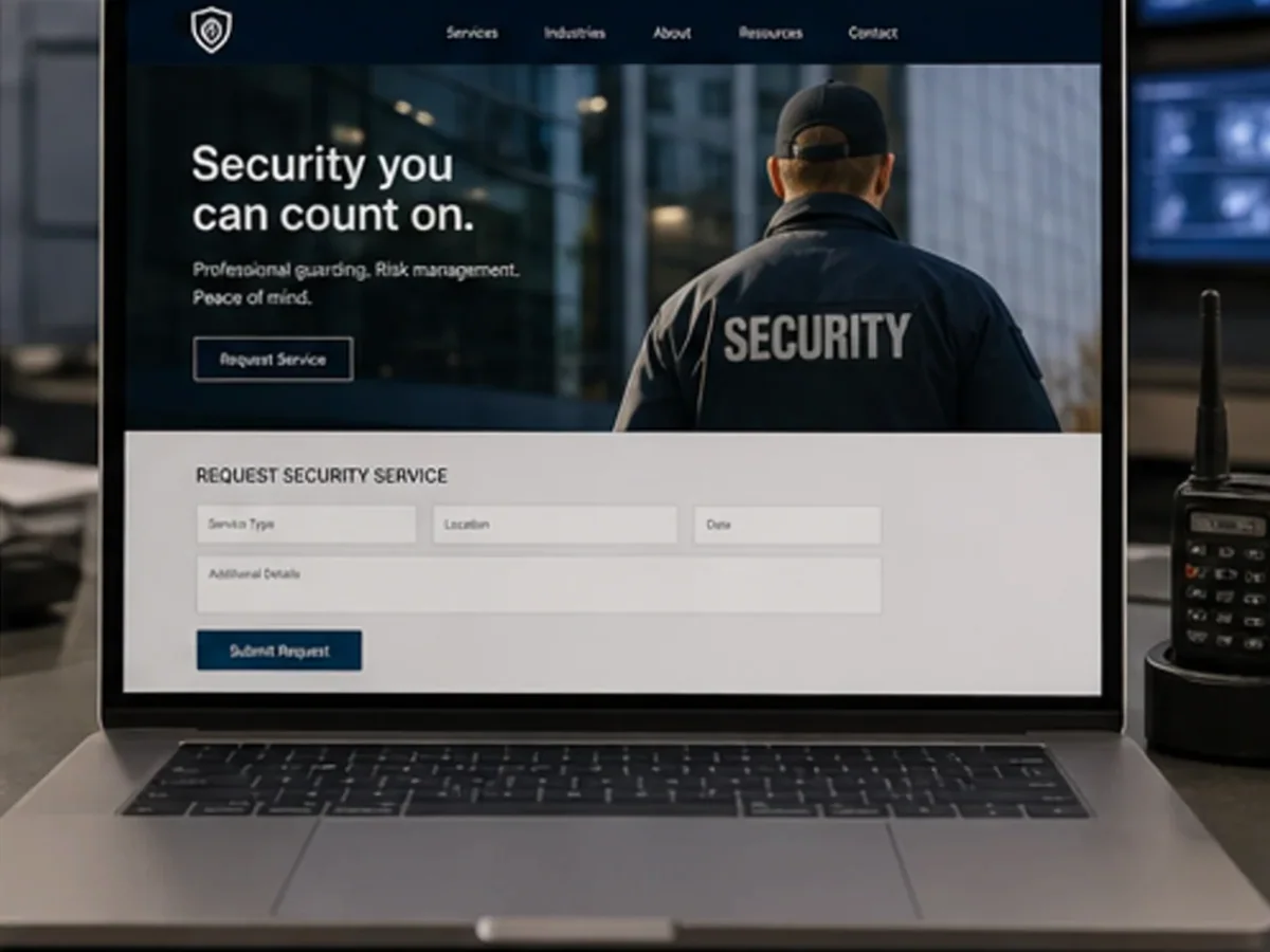 Site cu servicii pentru firme de pază și securitate - model de site pentru firme de pază și securitate - Creare site pază și securitate