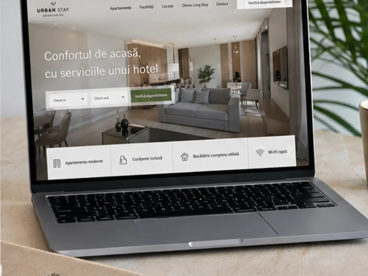 Pensiune cu experiențe locale - model de site pentru pensiuni - Creare site pensiune