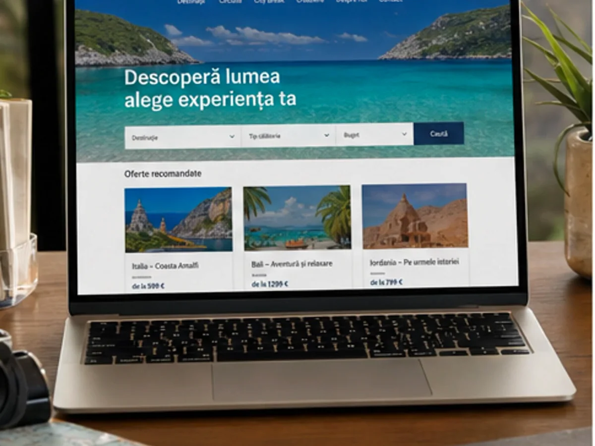 Pensiune la mare cu oferte sezoniere - model de site pentru pensiuni - Creare site pensiune