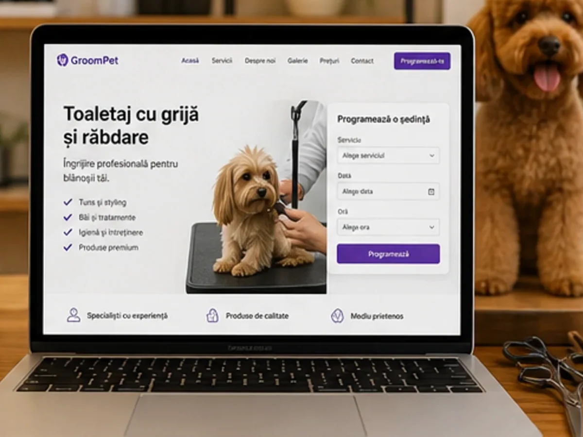 Site cu exemple pentru petshop-uri - model de site pentru petshop-uri - Creare site petshop