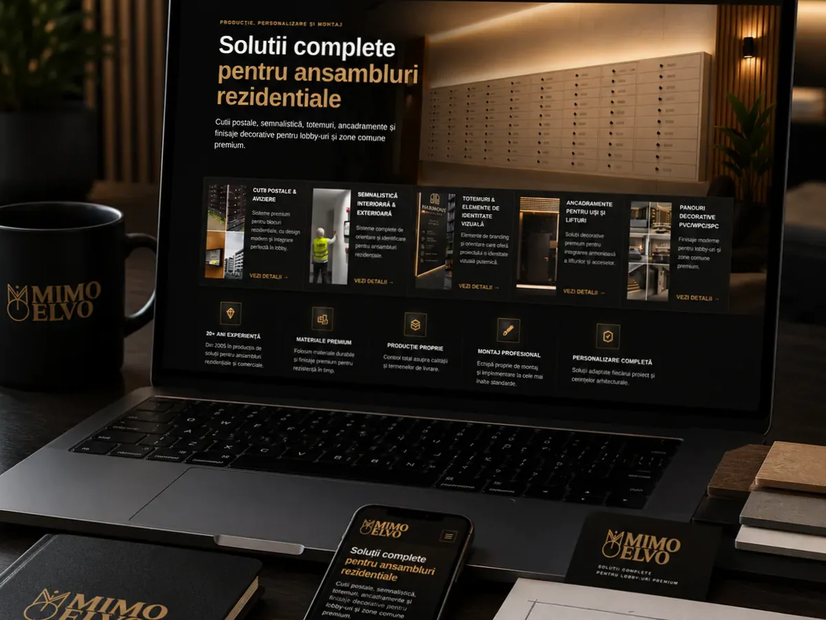model foto realist pentru Creare site producător mobilă