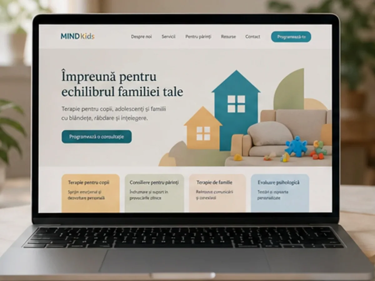 Site cu exemple pentru cabinete de psihologie - model de site pentru cabinete de psihologie - Creare site psiholog