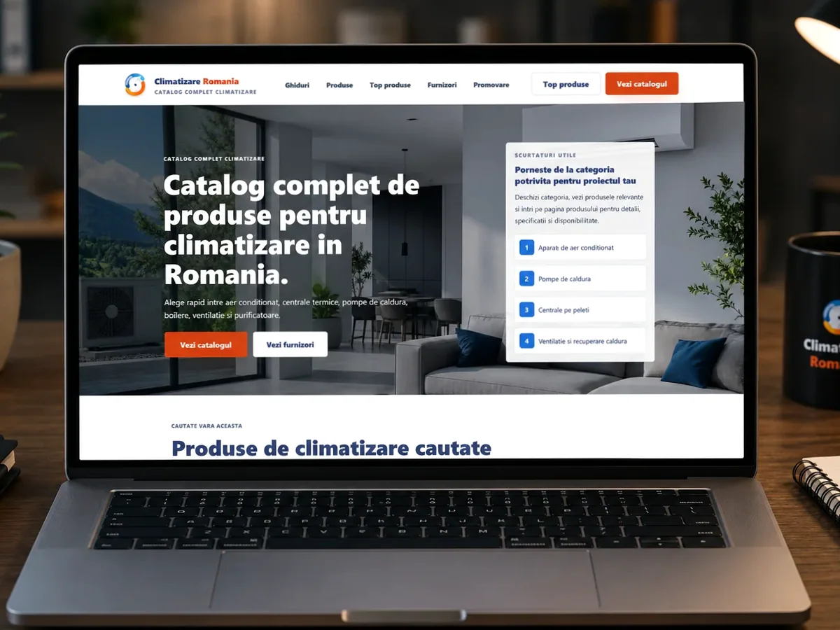 model foto realist pentru Creare site service centrale