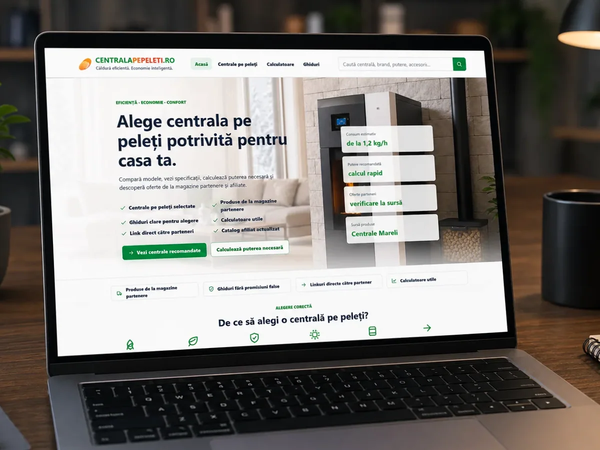 Site cu servicii pentru firme service centrale - model de site pentru firme service centrale - Creare site service centrale