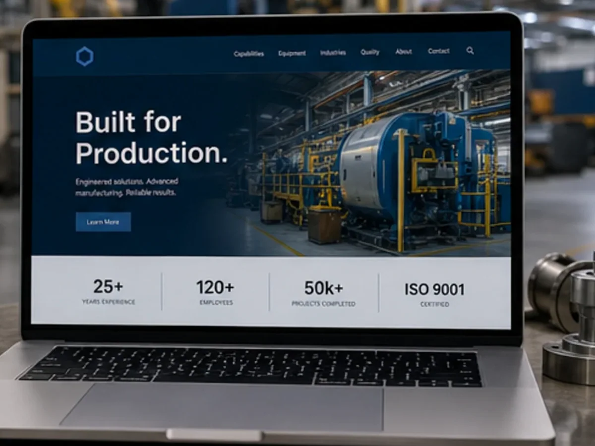 Site cu exemple pentru firme de utilaje - model de site pentru firme de utilaje - Creare site utilaje